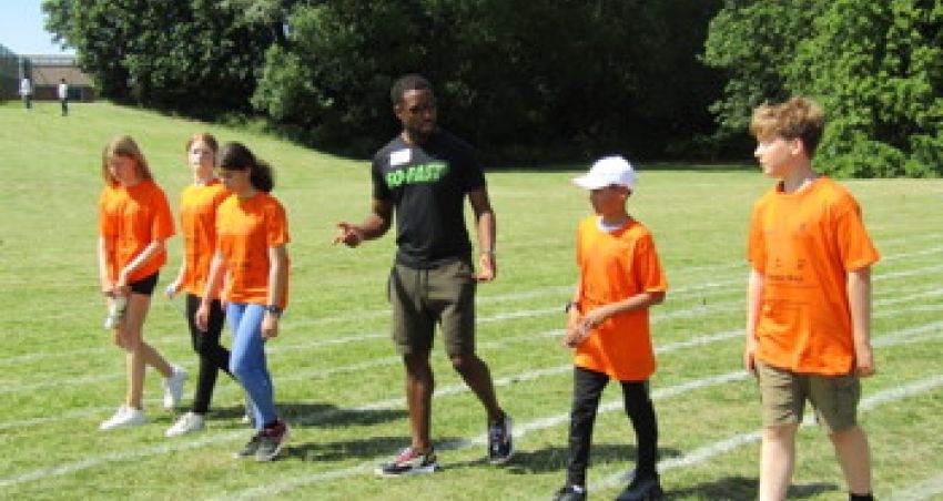 Pupils walk a staggering 5,885 miles