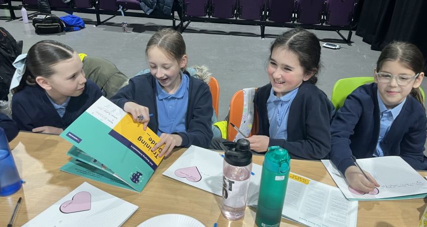 Hardingstone Academy pupils take a stand against bullying